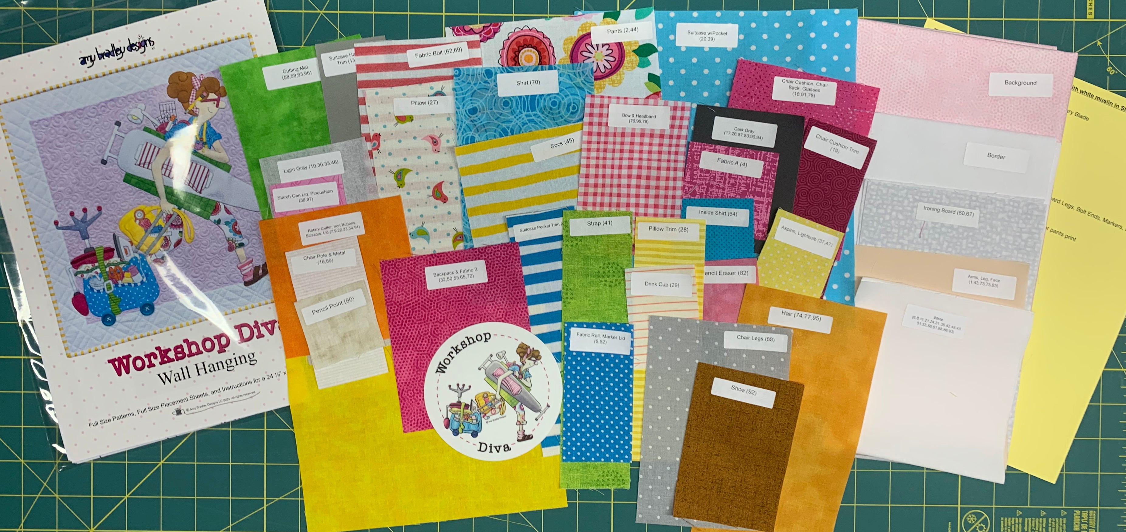 Quilt Diva Fabric Kits 2024 & Patterns